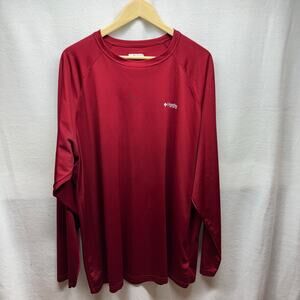 Columbia PFG Performance Long Sleeve Shirt -‎ Size XXL